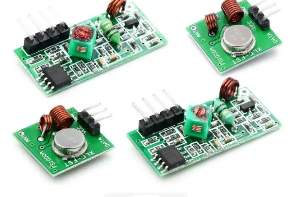 Kit de liaison de Module émetteur et récepteur RF 433Mhz, électronique intelligente, pour arduino/ARM/MCU WL, bricolage, 315MHZ/433MHZ sans fil 1