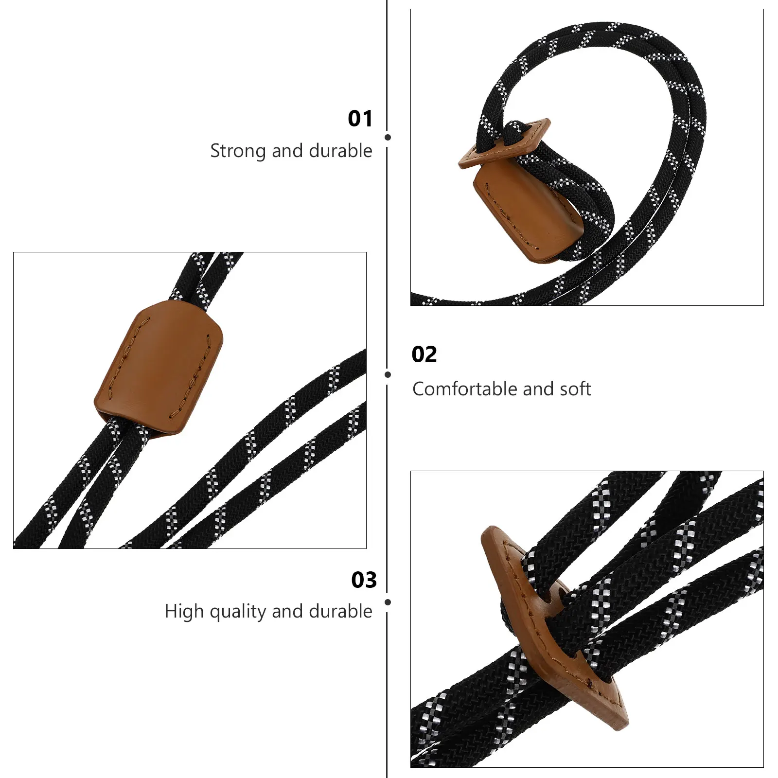 

Reflective Nylon Pet Rope Traction Adjustable Small Dog Pull Long Leash Lightweight Portable Outdoor Puppy Rope