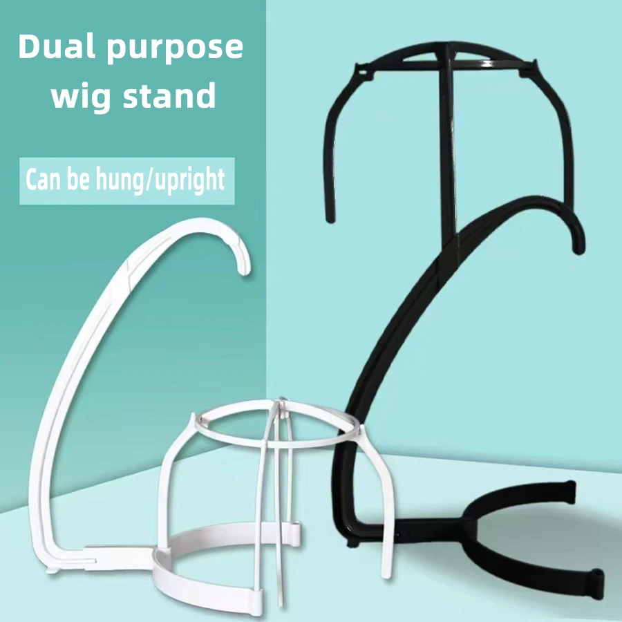Detachable Dual Purpose Wig Stand - Hanging Or Erected Option Wig Display Holder That Maintains Shape Ideal for Wigs