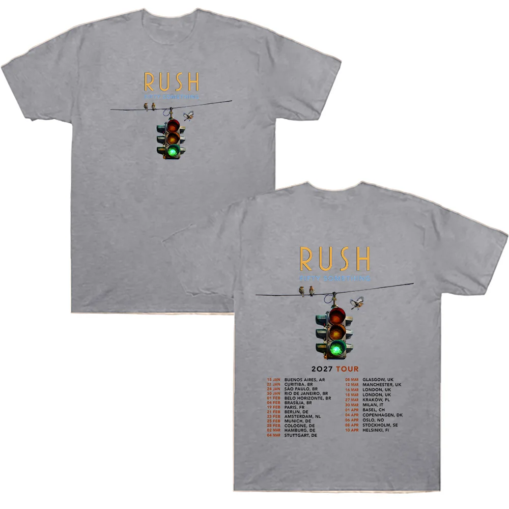 FIFTY SOMETHING Tour 2027 T-Shirts RUSH Band Merchandise Mode-Kleidung Geschenk für Alle Fans T-Shirt Sommer Neu Herren und Damen Baumwoll-Tops – Detail 8
