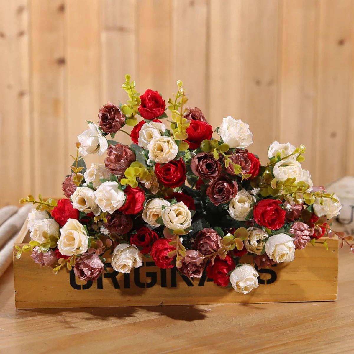 1/5 stücke Künstliche Blumen Seide Rosen Hohe Qualität Festival Kranz Hause Vasen Garten Hof Hochzeit Decor Brautsträuße DIY