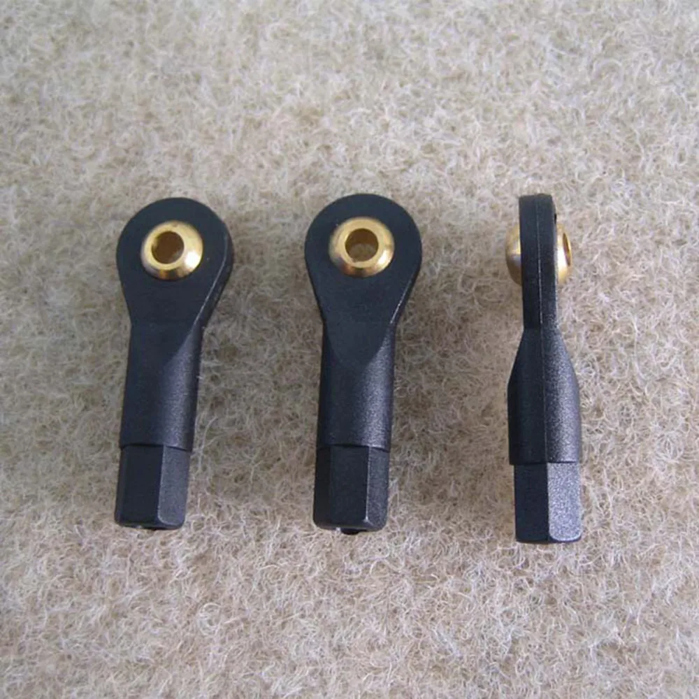 Nylon Ball Head Assortment Kit 6 Sizes 10PCS for RC Plane Boat Car Linkage Parts, Universal Link Ball Joints