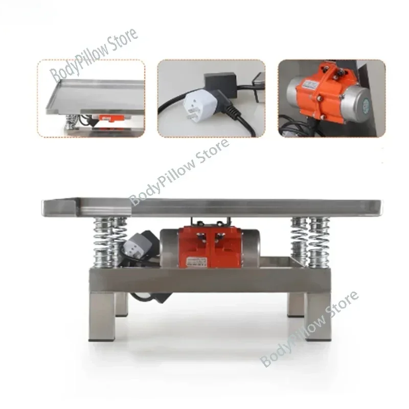 50x50CM Concrete Vibrating Table Vibration Test Bench  Block  Platform Stainless Steel Mini   220V