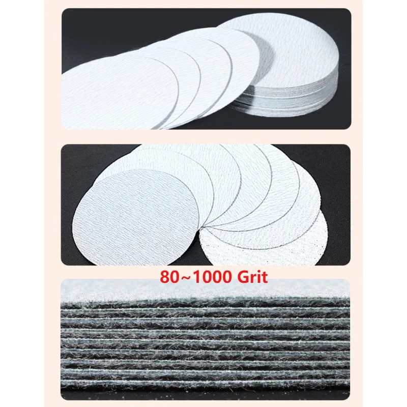 

Шлифовальные диски с зернистостью 80/120/180/240/320/400-1000, подушечки, набор абразивных полировальных подушечек, 5 дюймов, для дрели, шлифовальной машины, вращающихся инструментов, наждачная бумага