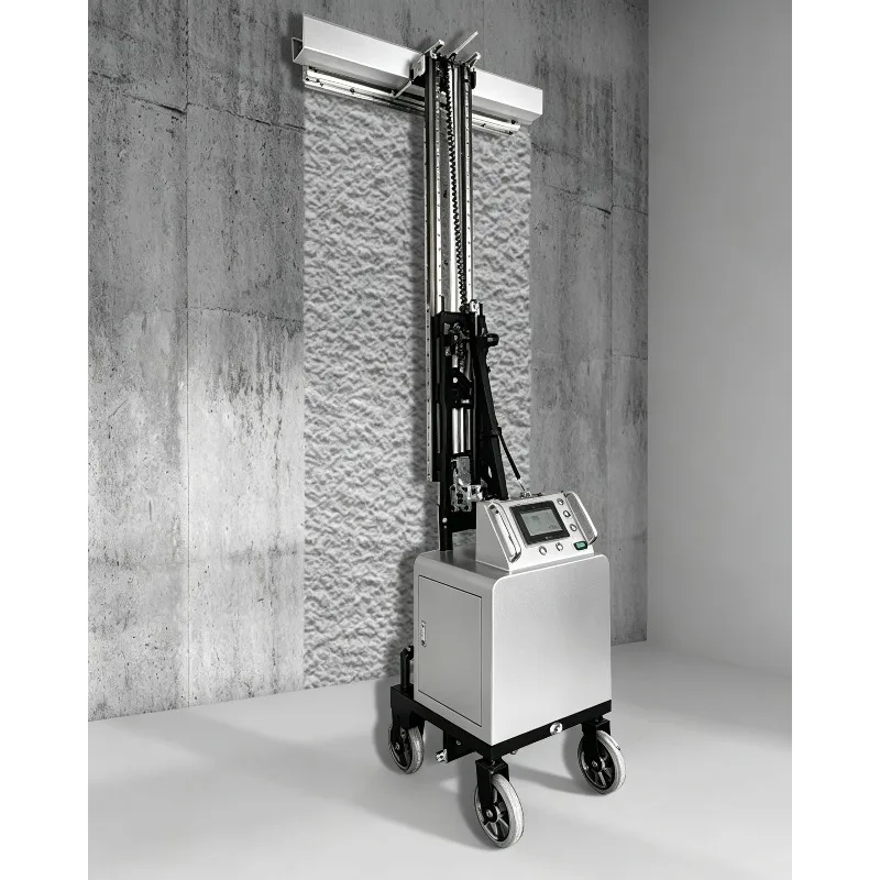Fully Automatic Wall Smoothing Robot, Putty & Cement Screeding Wall Plastering Machine, 1300mm Working Width for Decoration