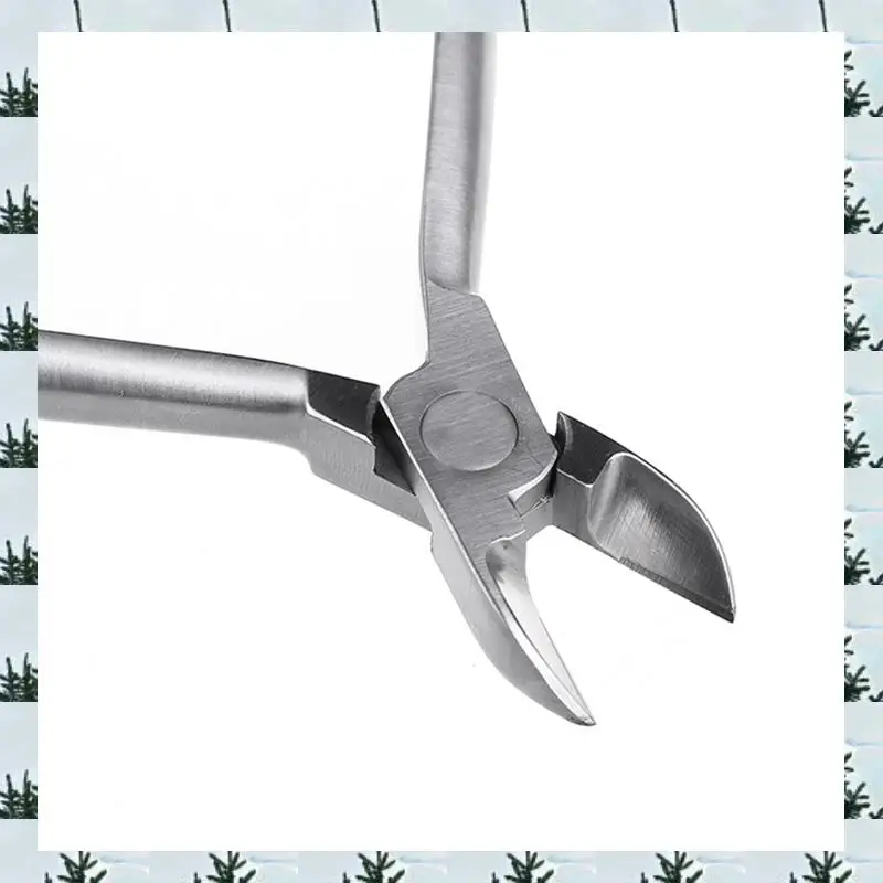 ABLG 1 PCS Thin Wire Cutter Pliers Forceps Stainless Steel Wire Filament Cutting Pilers Lab Forcep