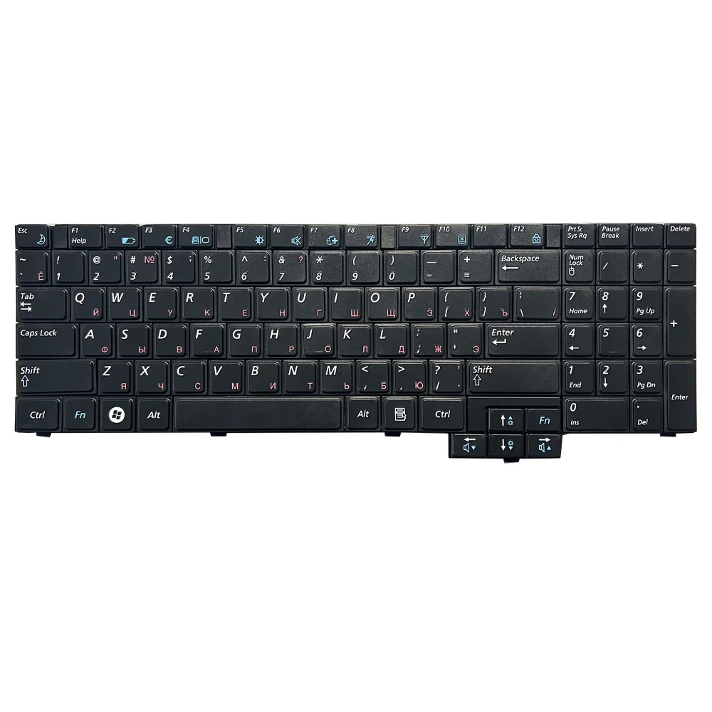 New Russian Keyboard For Samsung R620 NP-R620 R525 NP-R525 R528 R530 R540 R517 R719 RV508 RV510 S3510 E352 E452 P580 RU Black