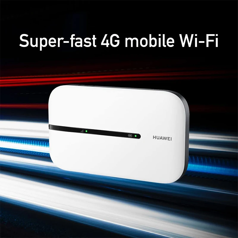หัวเว่ย E5576-606โมเด็ม WiFi แบบพกพาปลดล็อคโมเด็มมินิฮอตสปอตกลางแจ้ง MiFi 150Mbps 4G CPE เราเตอร์พร้อมช่องใส่ซิมการ์ด