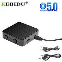Bluetooth 5.0 Audio Receiver Transmitter Music Stereo Wireless Adapter With RCA 3.5MM AUX Jack  For PC TV Headphone Car Speaker