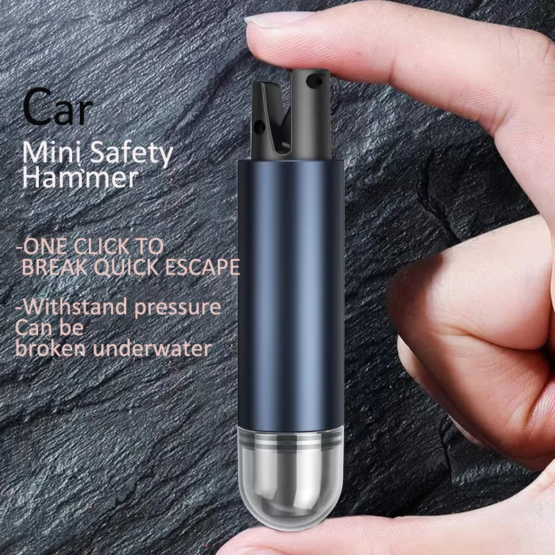 

Car Safety Hammer Emergency Escape Tool Car Window Glass Breaker Tool Seat Belt Cutter Car Mini Safety Hammer Rescue Accessoyies