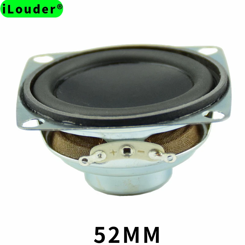 OEM 52mm 4 Ohm RMS Power 5W Neodymium Magnet Fullrange Speaker Driver 2 Inch 8 Ohm 5W 86DB Paper Cone Rubber Edge Speaker