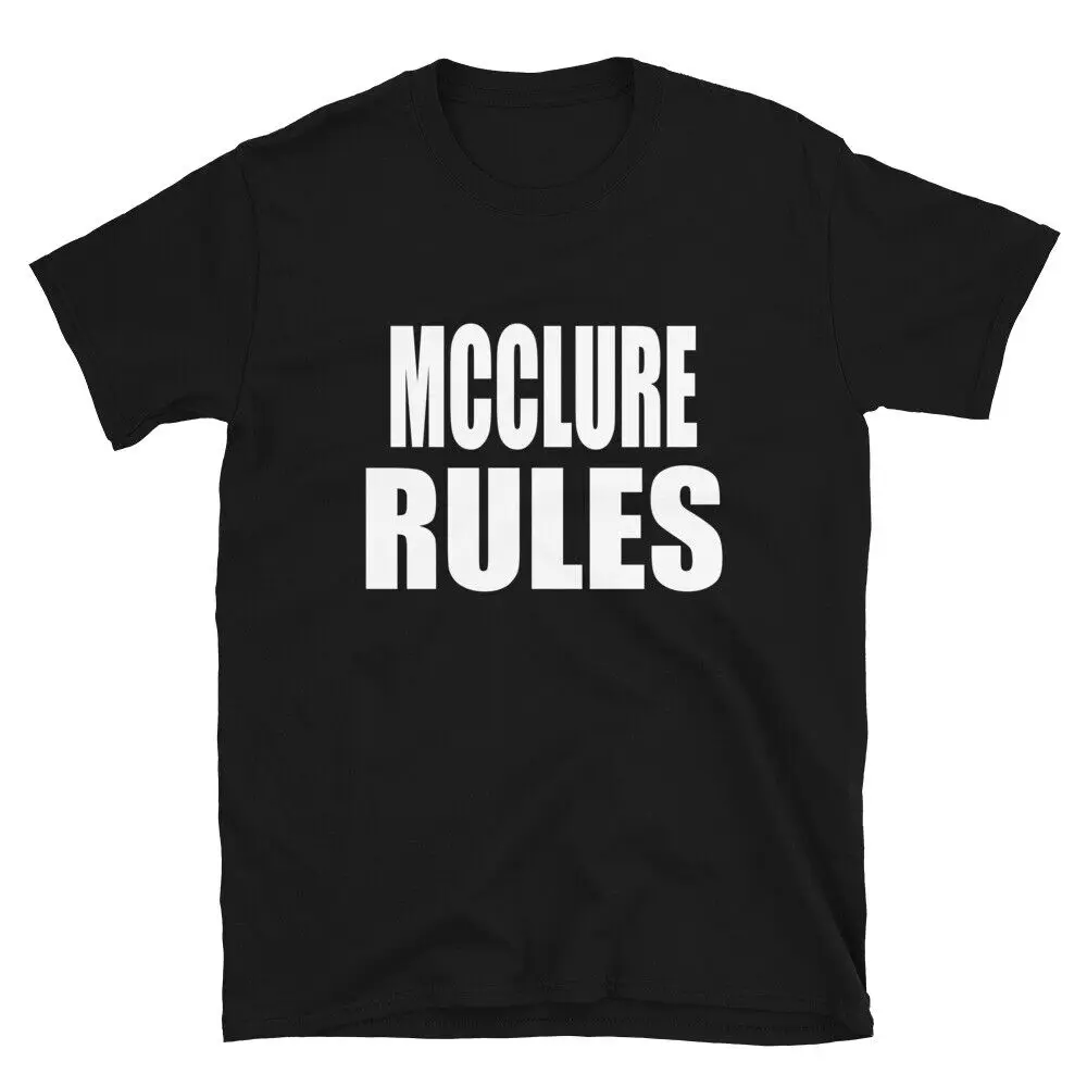 MCCLURE Rules Son Daughter Boy Girl Baby Name TShirt