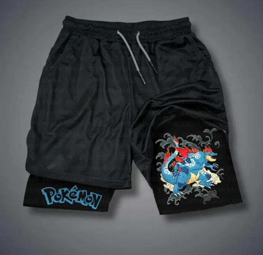 shorts-esportivos-oficiais-pokemon-anime-collaboration-shorts-unissex-estilo-kei-retro-respiravel-de-secagem-rapida-para-badminton