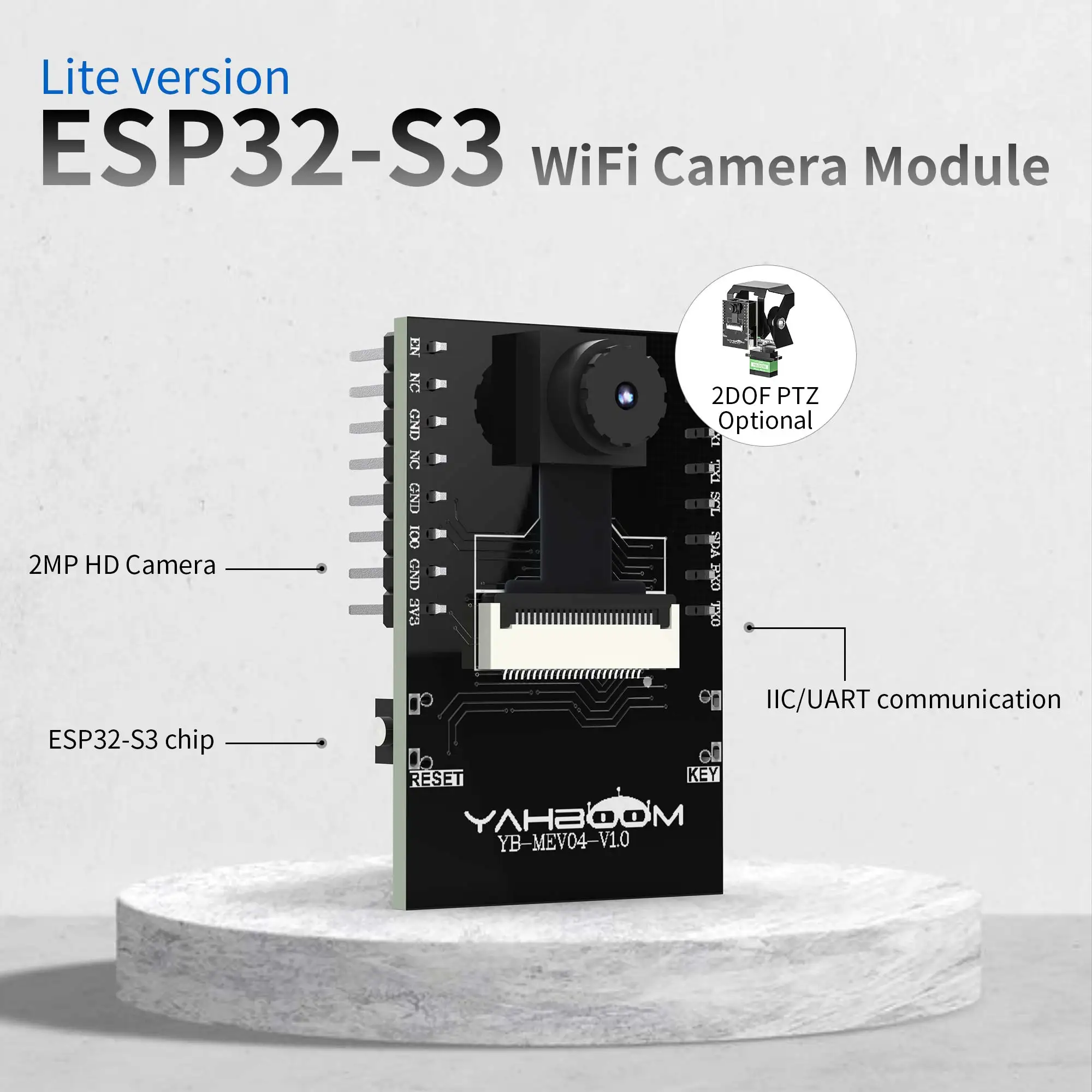 

ESP32 WIFI Bluetooth макетная плата AI Vision модуль камеры распознавания 2MP для проекта DIY электроника дизайн соревнования