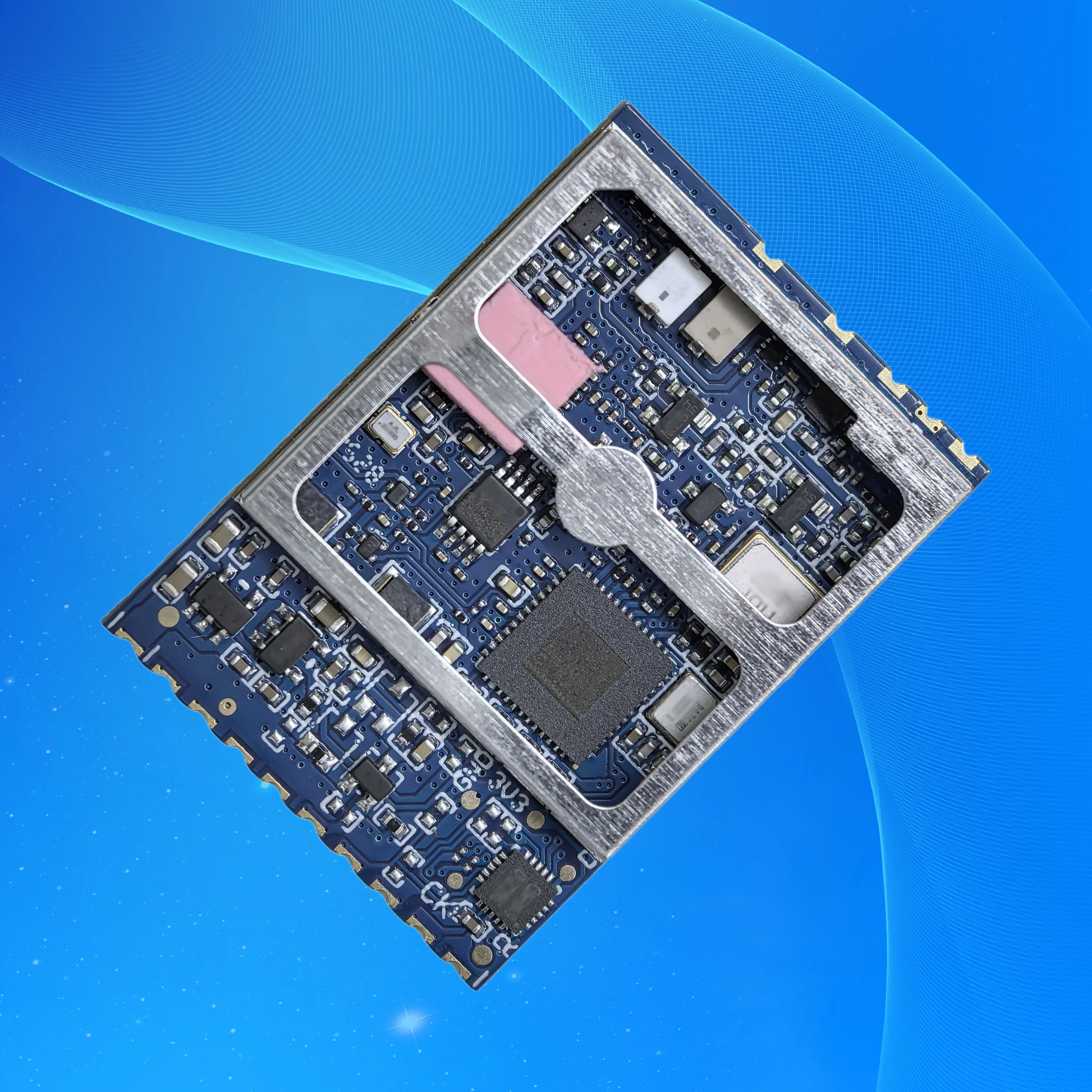 جهاز استقبال فيديو Flyto FT1200 1.2G/1.3G/1.7G/2.2G VRX 64CH تناظري FPV كشف إشارة RSSI قوي للغاية