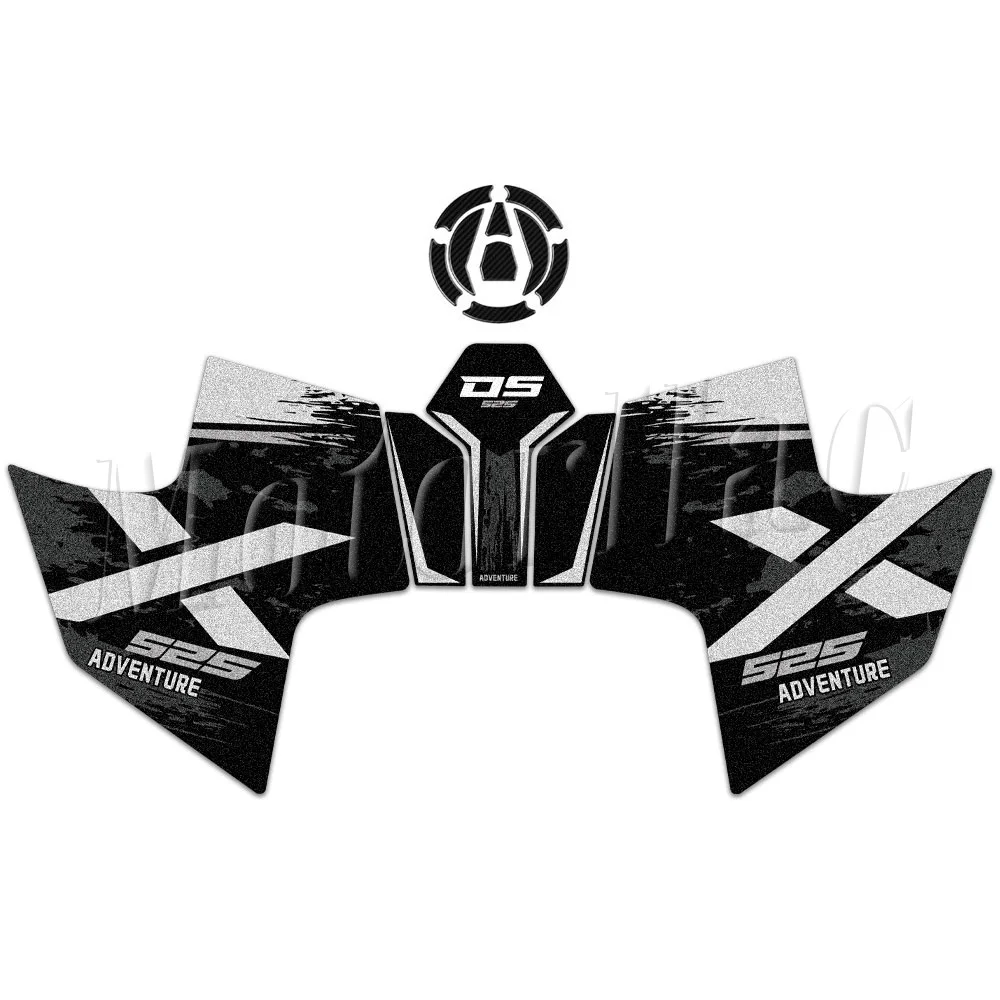 Motorcycle Side Tank Pad Anti-Slip Sticker Gas Knee Grip Protection Decal For Voge Valico 525 DSX 525DSX 2023 2024 2025