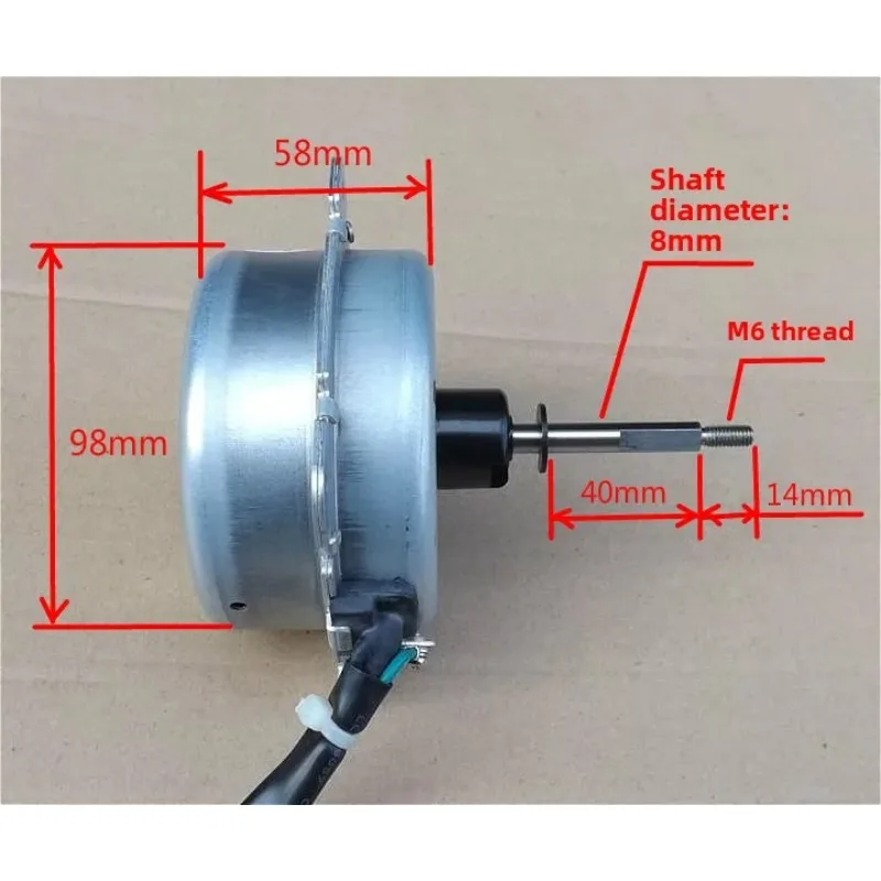 Low Speed Permanent Magnet Alternator 12-220V with Gearbox for Wind Water Hand Crank