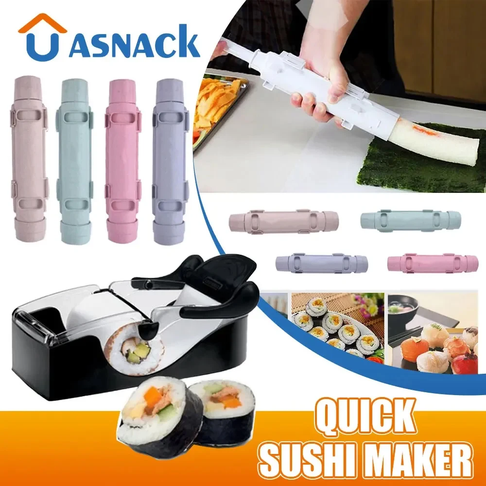 

Sushi Maker Quick Sushi Bazooka Japanese Roller Rice Mold Vegetable Meat Rolling DIY Making Machine Kitchen Sushi Tools