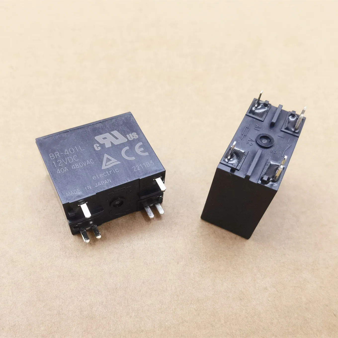 Oryginalny nowy BR-301L 100% BR-401L przekaźnik elektromagnetyczny 40A 12V