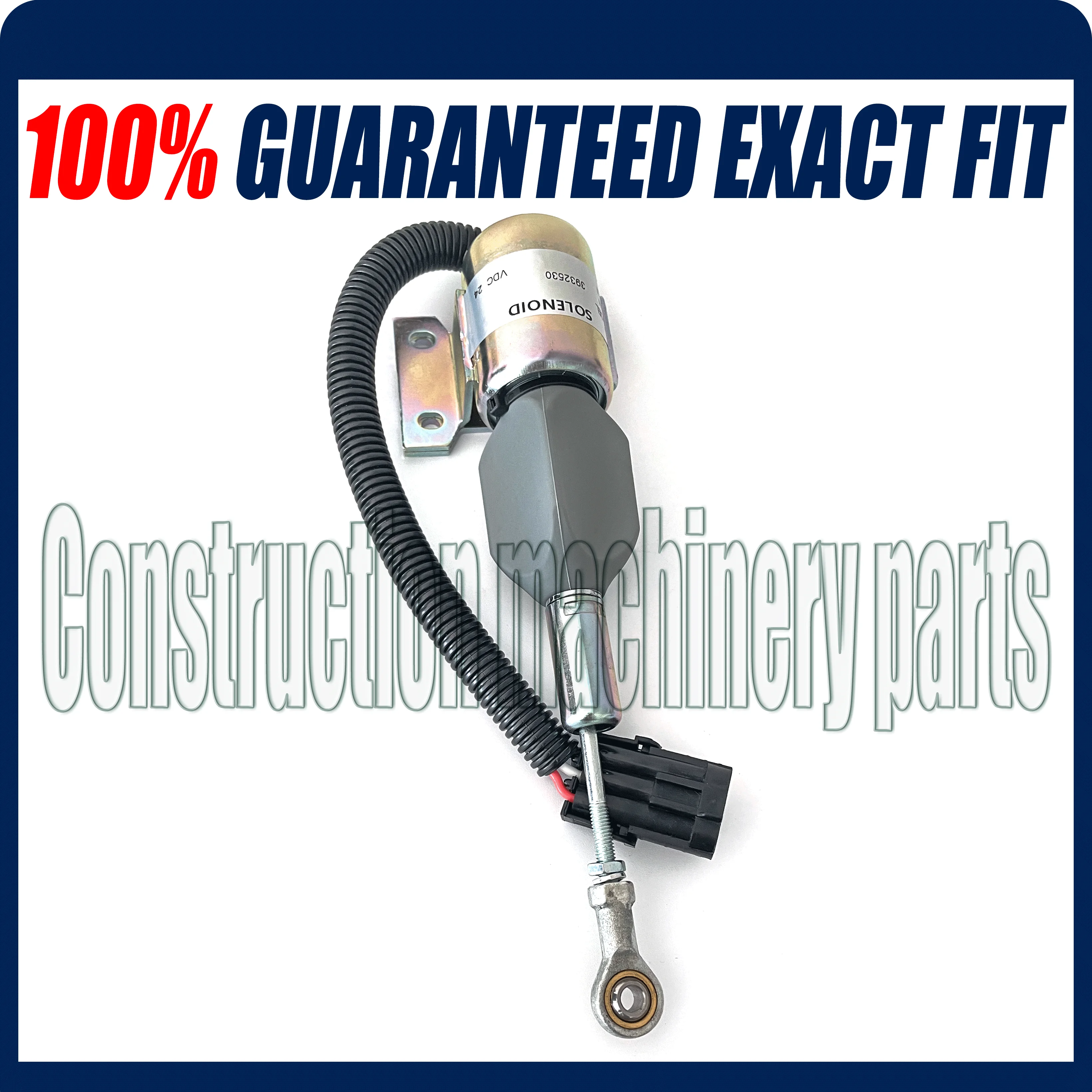 

3932530 SA-4756-24 Diesel Engine Shut Off Solenoid 24V For Cummins 5.9L 6BT Excavator