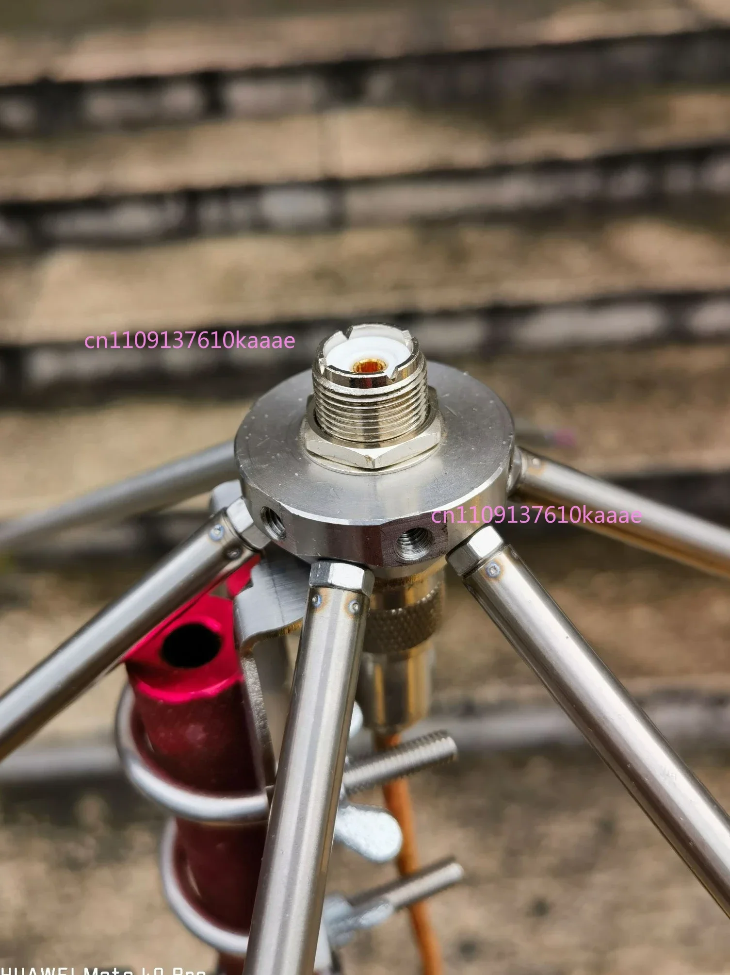 

Портативная коротковолновая антенна GP, регулируемая, многодиапазонная, для балкона/статического использования, для любительской радиосвязи, с заземляющей сеткой и балуном