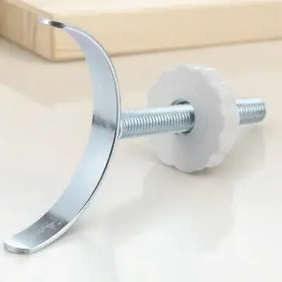 

1 комплект U-образного монтажного кронштейна, серебряные прочные крепежные фитинги для защитных ворот, аксессуары для ограждений на лестнице, безопасность ребенка