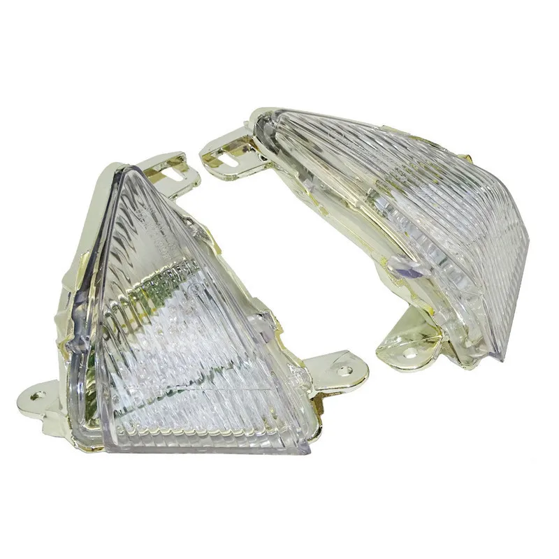 waase For Kawasaki Ninja ZX6R ZX 6R ZX-6R 2005 2006 2007 2008 2009 2010 2011 2012 E-Mark Front Turn Signals Blinker LED Light