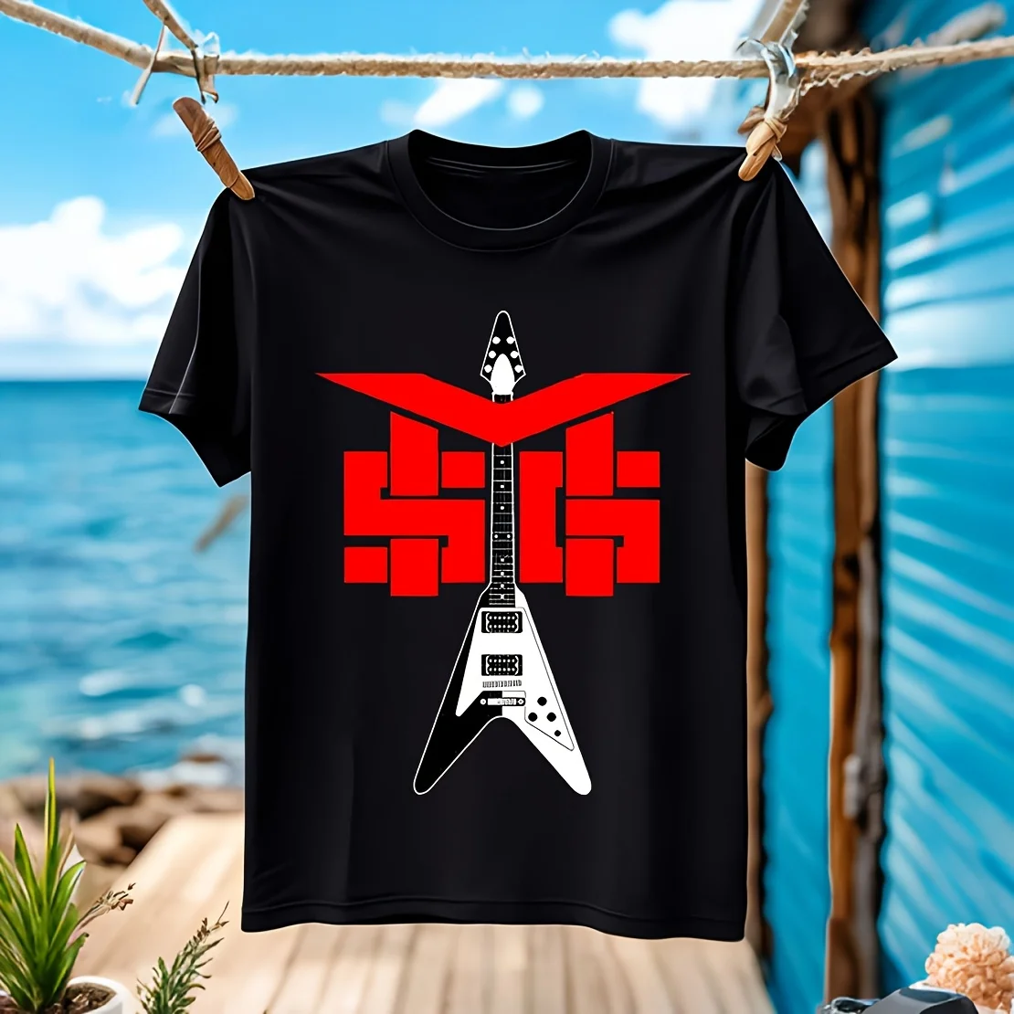 

Футболка Michael Schenker, черная мужская футболка из 100% хлопка, повседневная, дышащая, удобная, для занятий спортом, доступна в различных местах