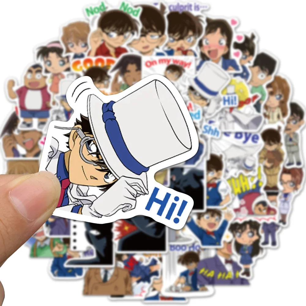 

Detective Conan stickers, refrigerator, phone case, laptop, suitcase decoration stickers, cute anime stickers, children's toys