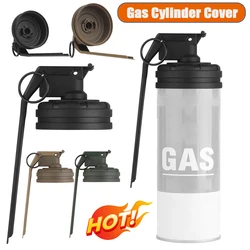 Long Gas Tank Decorative Cover Cassette Gas Tank Cover Outdoor Gas Tank Protective Cap for Cassette Gas Tank