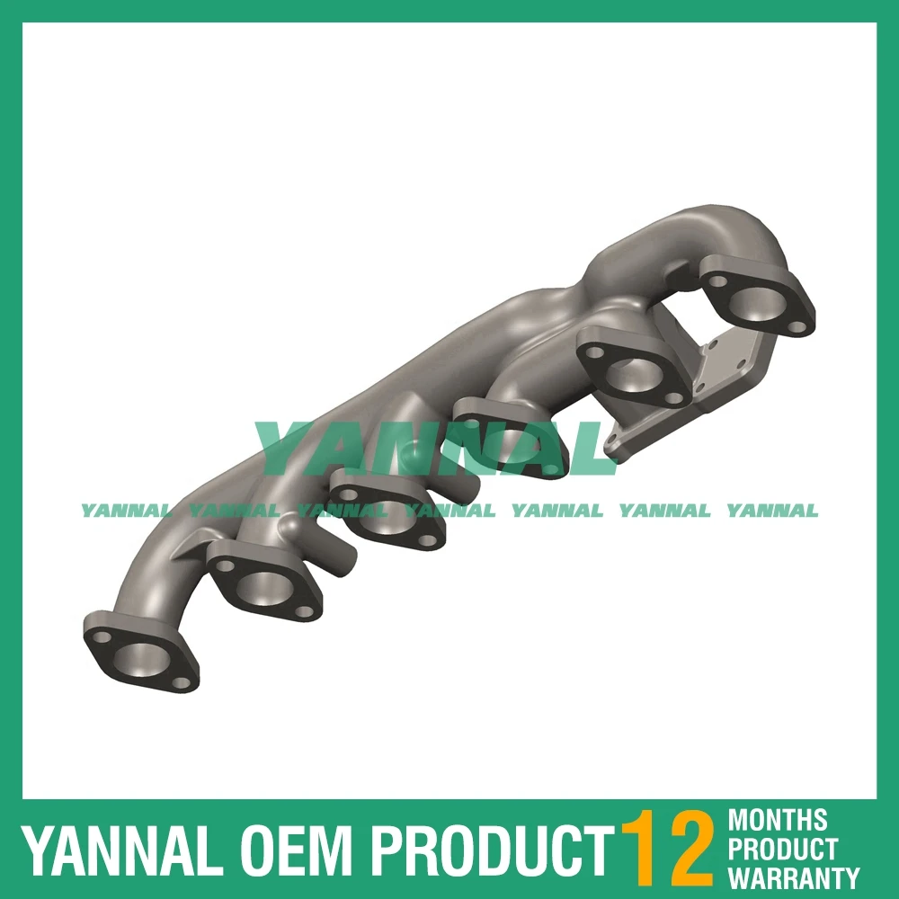 

1-year warranty good quality Exhaust Manifold 3976789 For Cummins QSB6.7 Engine