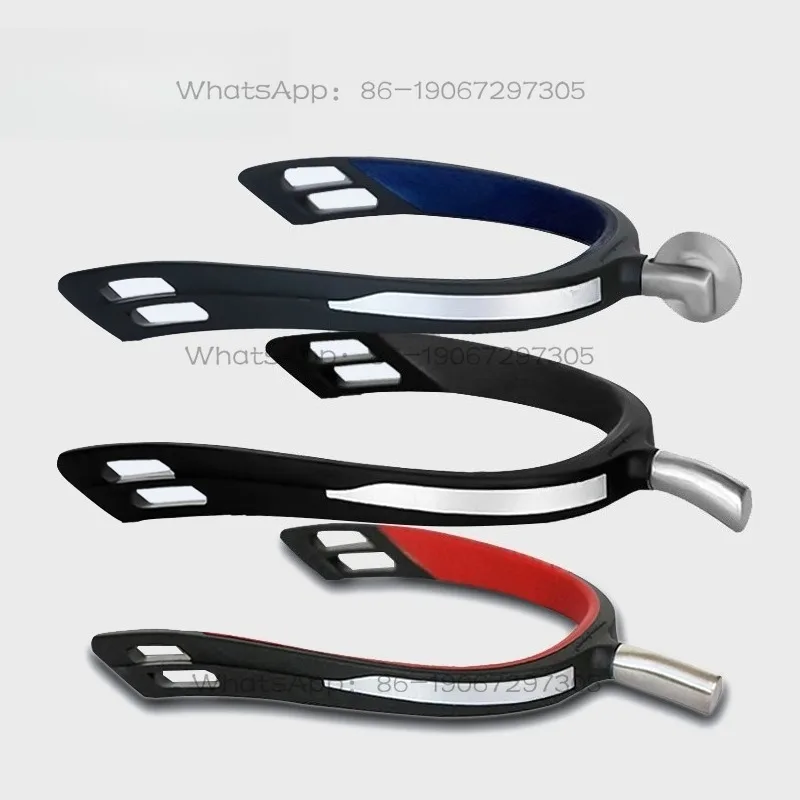 Long Neck Jumping Spurs Multiple Sizes Equestrian Riding Gear for Men Women Riders