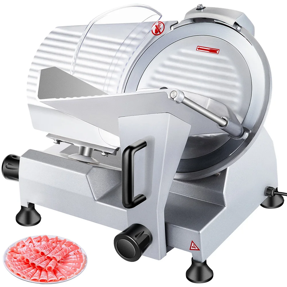 Commercial Meat Slicer, Electric Food Slicer, 150W Frozen Meat Deli Slicer For Commercial and Home use