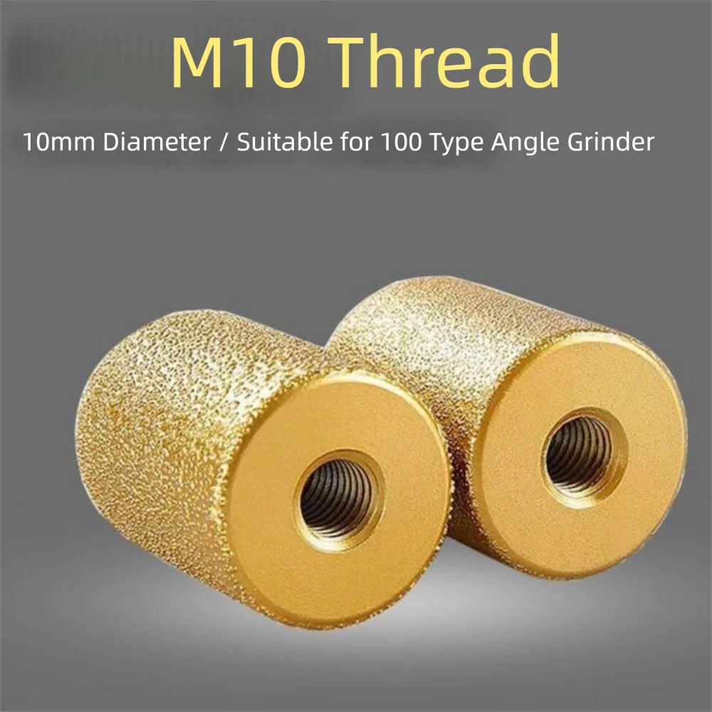 Optional Threaded Port Stone Carving Tool Efficient Durable Grinding Wheel Precision Polishing Milling Cutter For Angle Grinder