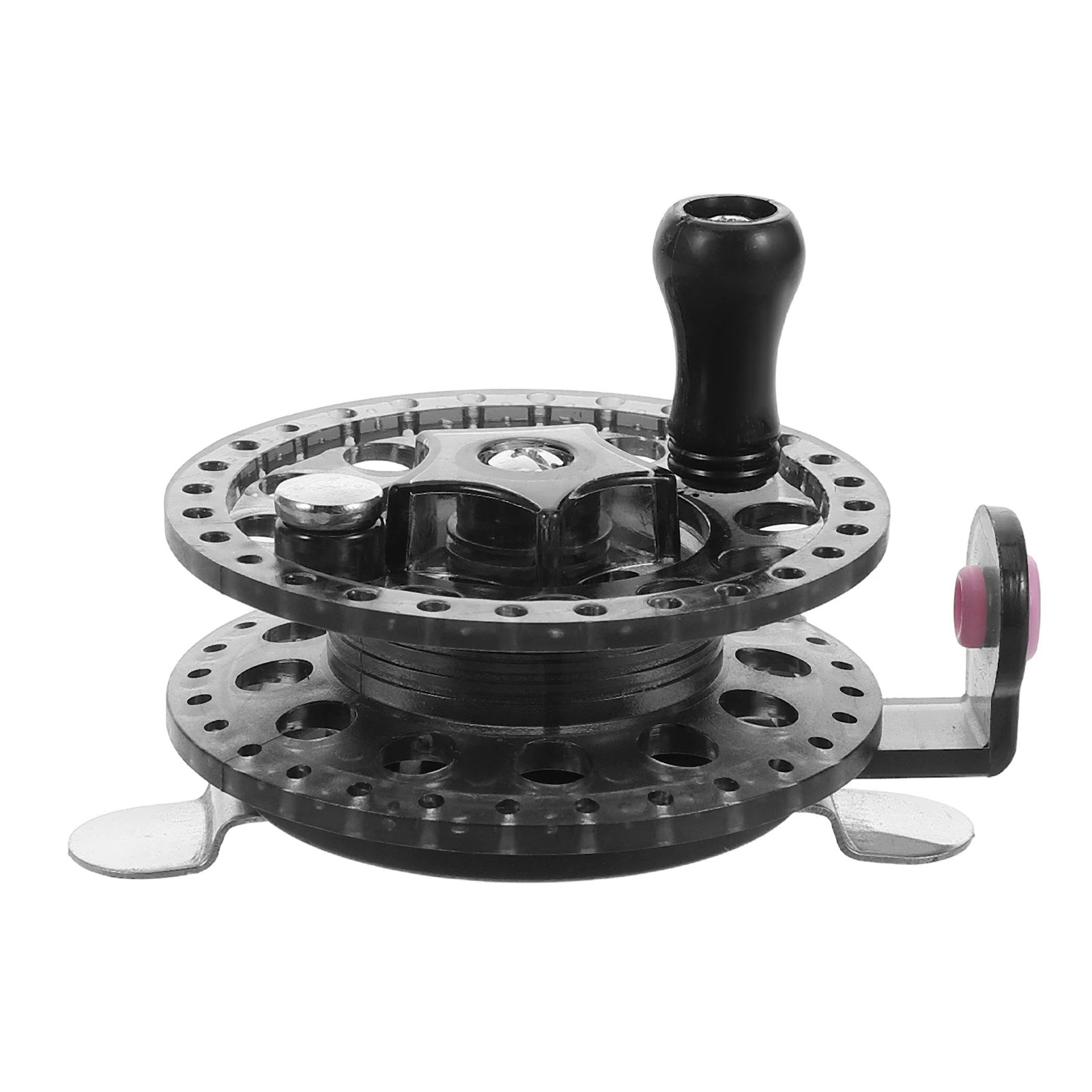 

1pc Fishing Rod Line Wheel Reel Fly Fishing Gear Saltwater Star Spools Accessories Black Tools Equipment ABS Material Durable