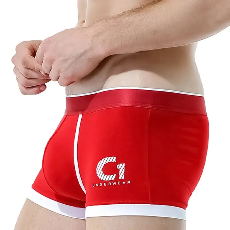 Ropa interior de algodón para hombre, boxers para hombre, deportes juveniles, transpirable, personalidad, sentido de la moda, pantalones cortos de verano para niños