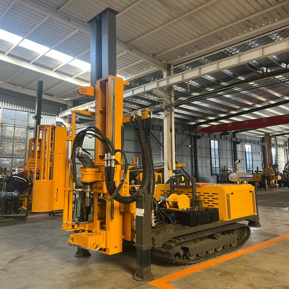 Customized vertical backpack core drilling rig Crawler Fully Hydraulic Core drilling rig Borehole Diamond Core Drilling Rig