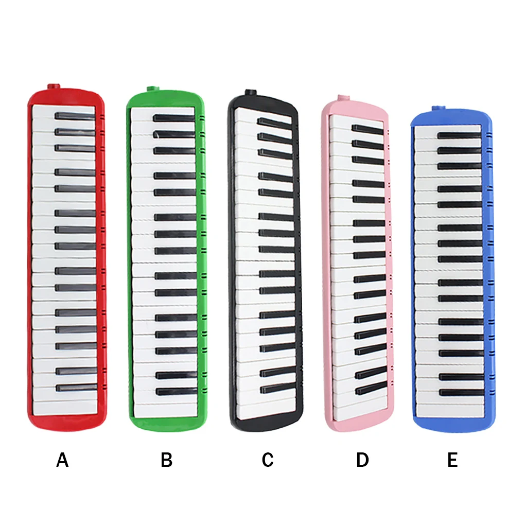 Melodica portátil ABS 41 teclas Melodica estudiante enseñanza instrumento musical de viento, azul