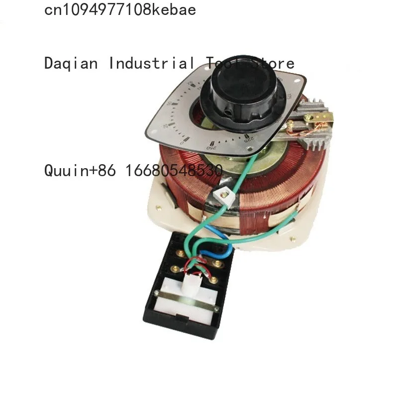 Regulador de Voltaje Monofásico Variac TDGC2 de 1000VA con Control de Salida de 0-300V para Uso Industrial y de Laboratorio, Transformador Variac Ajustable