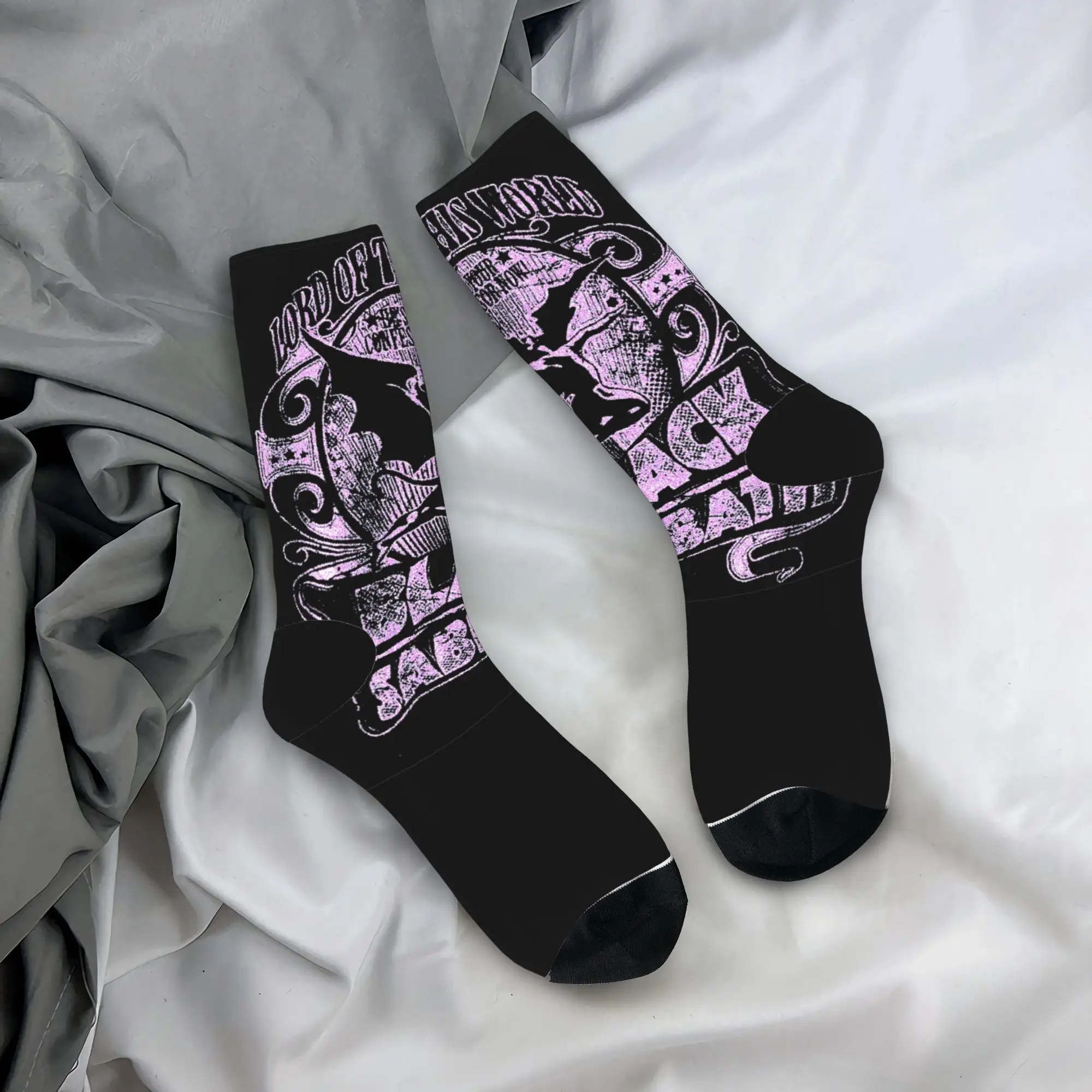 ألبومات جوارب Black Sabbaths جوارب مضادة للبكتيريا للرجال جوارب مريحة للخروج جوارب مطبوعة غير رسمية للخريف #1