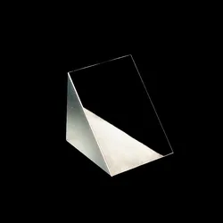 90° Right Angle Prism 20x20mmm with  Reflective Aluminum Coating High-Precision Optical Glass for External Reflection