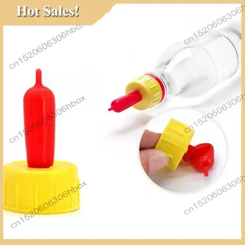 

-HOPE 20 Pcs Lamb Special Nipple Drinker Goat Milk Drink Nipple Latex Soft Nipple Feeding Orphan Lamb Dog Cub Calf