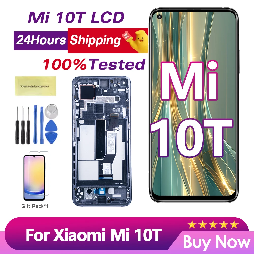 6.67'' For Xiaomi Mi 10T 5G Display 10T Pro LCD M2007J3SY Display For Redmi K30s M2007J3SC LCD Digitizer Replacement Parts