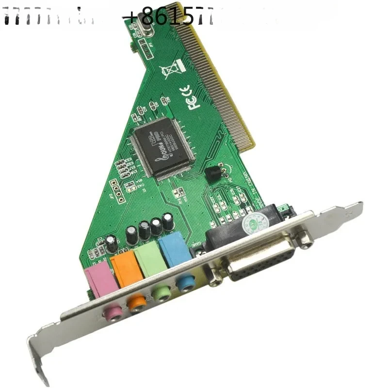 

Звуковая карта PCI 4,1 каналов, совместимый настольный компьютер, встроенная звуковая карта CMI8738 (2 шт.)