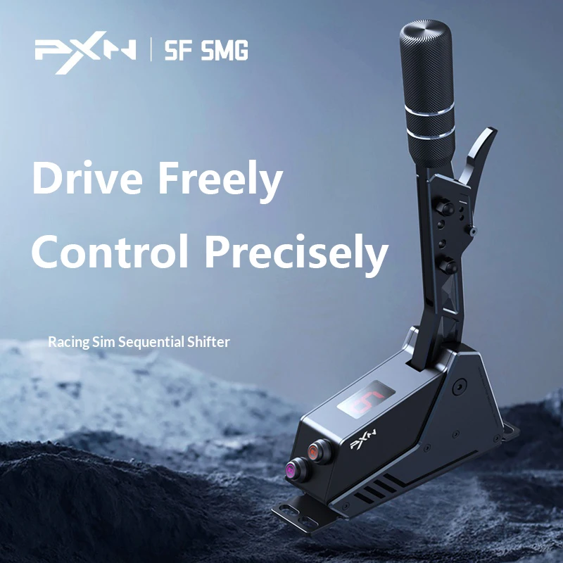 PXN SF SMG Professional Sequential Gear Shifter Special Accessory for Racing Simulator Steering Wheel Game Sim Driving