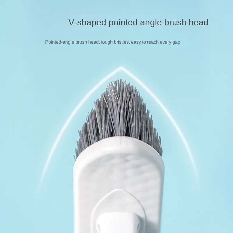 Floor Brush Bathroom Wall Washing Toilet Tile No Dead Corner Slot Brush Kitchen Bathroom  Brush Cleaning Tools