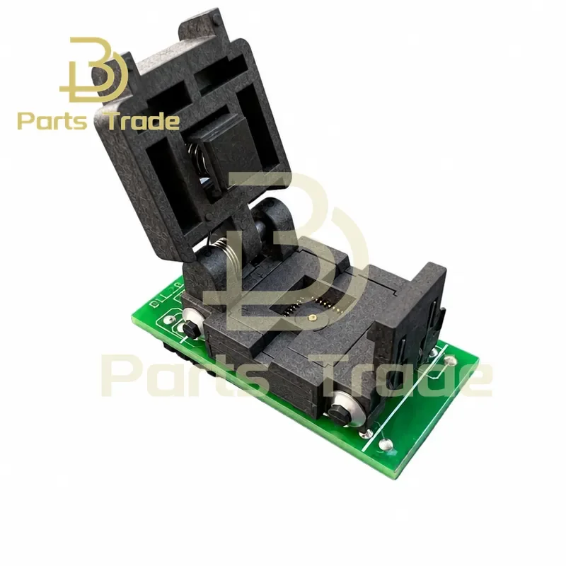 Universal QFN28 to DIP28 Adapter DIL28 ZIF Socket for 6x6mm QFN28 Chips 0.65mm Pitch 70-0380 28QN65TS16060-A