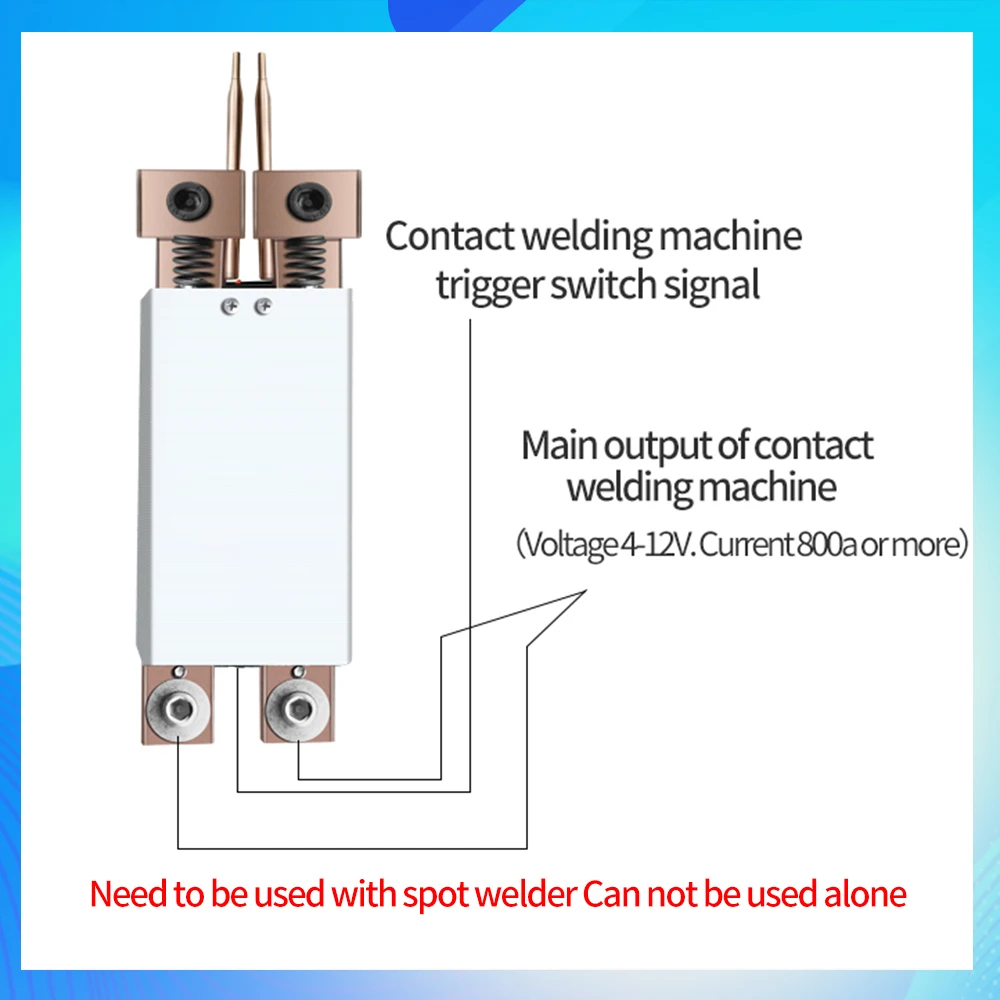 DIY Spot Welding Machine for 18650 Battery Handheld Spot Welding Pen Automatic Trigger Weld Machine Accessory Tools