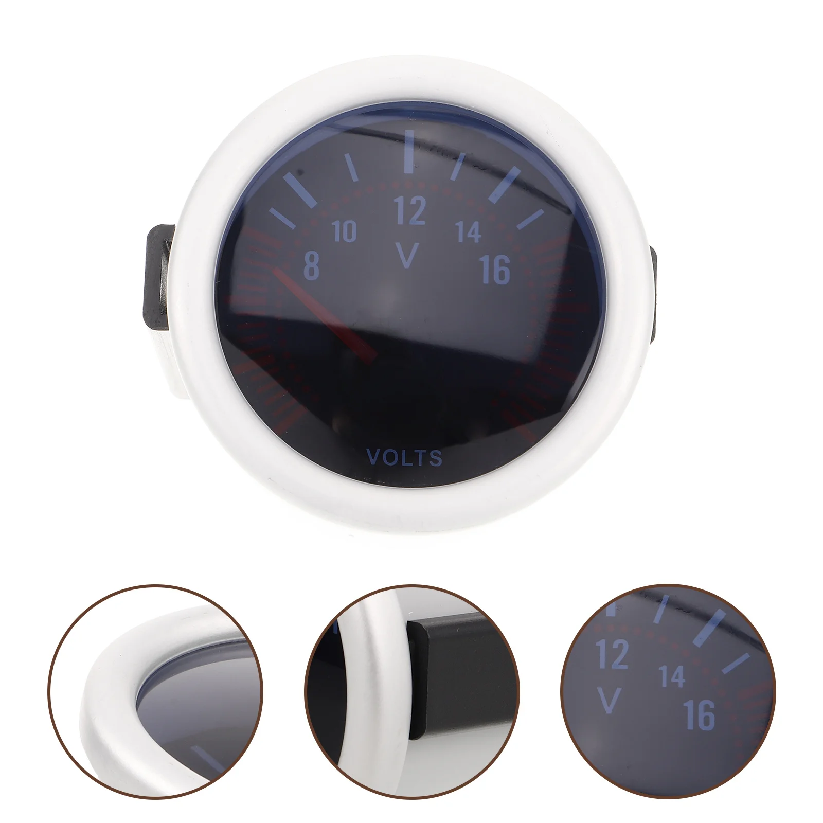 

12V Universal Car Voltage Gauge Digital Volt Meter for Automotive Electrical System Real Time Monitoring Auto Vehicle