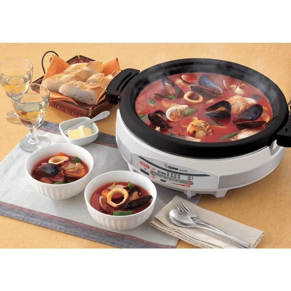 EP-RAC50 Gourmet d'Expert 1350-Watt Electric Skillet